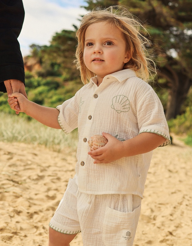 Kynd Baby - Woven Shirt in Pristine