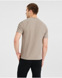 Tarocash - Anston Rib Crew T Shirt