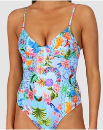 Baku Swimwear - Sardinia Retro Underwire One Piece Swimsuit