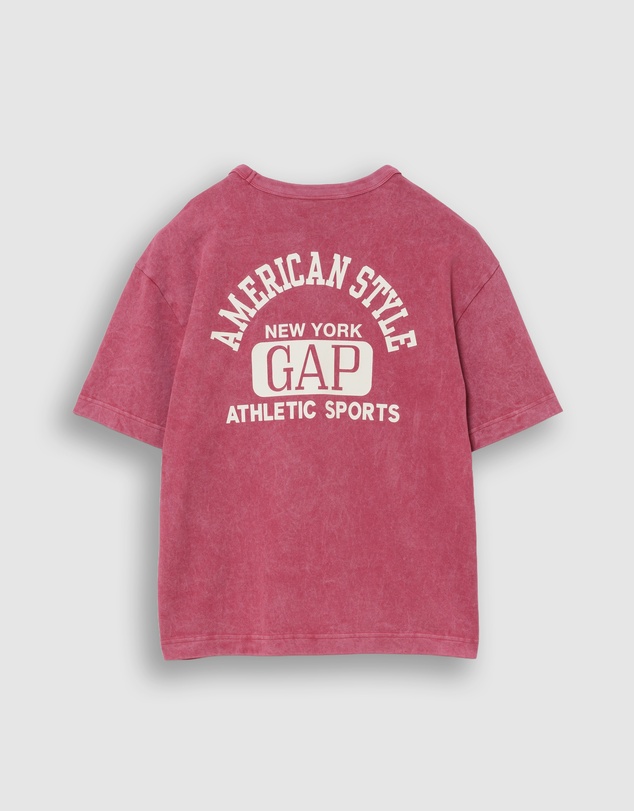 GAP - JPN IE Archive Logo Cropped Tee