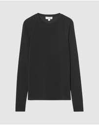 COS - Slim Fit Long Sleeve Top