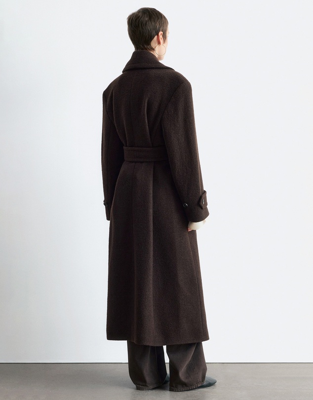 & Other Stories - Tie-Belt Wool Coat