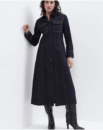 UNISON - Denim Utility Dress