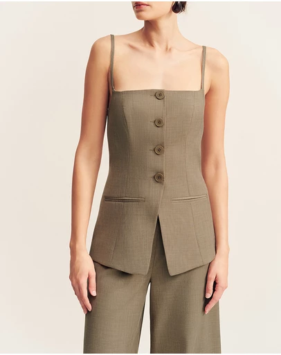 Shona Joy - Asher Tailored Top