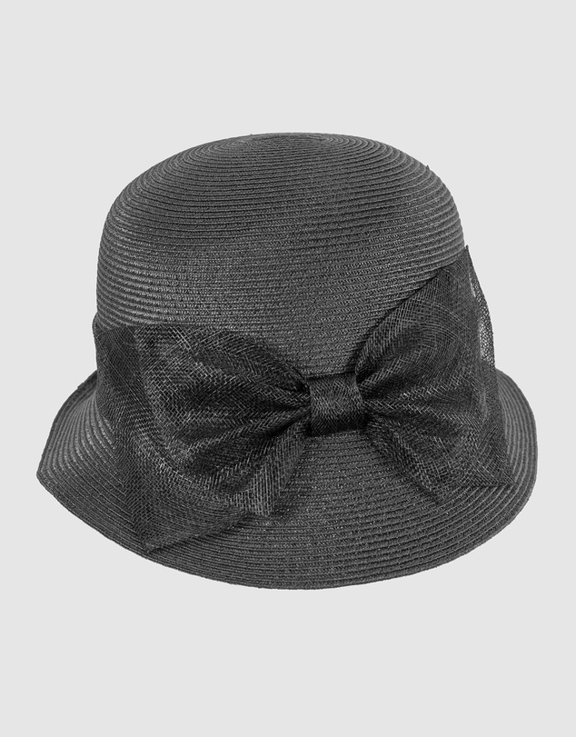 Max Alexander - Summer Black Cloche Hat