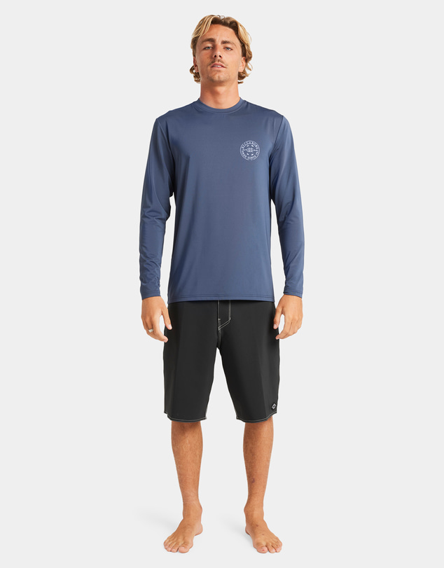 Billabong - Mens Big Wave Daz Long Sleeve Rash Vest