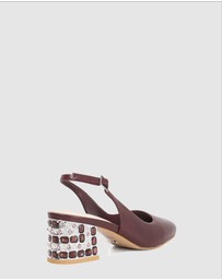 Dune London - Catharine - Burgundy