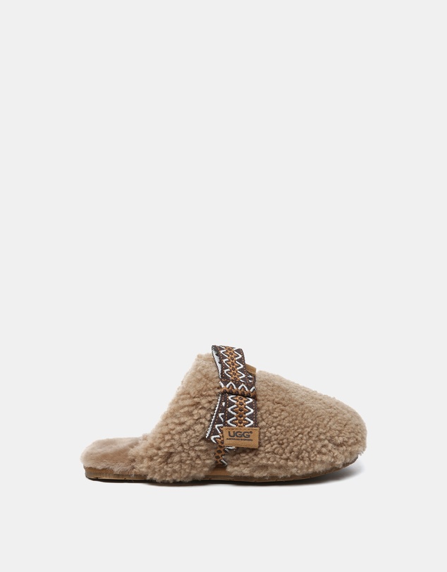 EVERAU - Australian Shepherd Ugg Cecil Double Faced Sheepskin Upper House Shoes