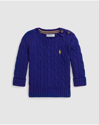 Polo Ralph Lauren - Cable-Knit Cotton Sweater - Babies
