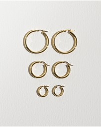 SAINT VALENTINE - Classic Hoops Small - Gold