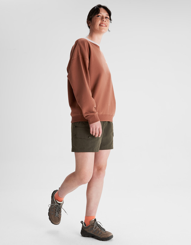 Kathmandu - Heritage Logo Slouchy LT BB Crew Sweatshirt