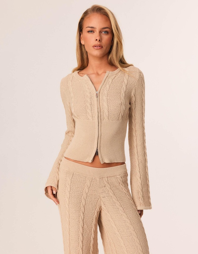 SNDYS - Cici Cable Knit Top