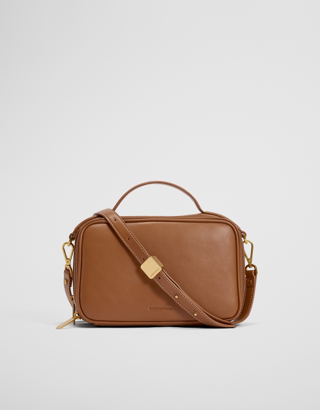Country Road - Double Zip Handle Crossbody Bag