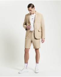 Ben Sherman - Linen Cotton Drawcord Short