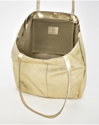 Cobb & Co - Venus Metallic Leather Tote