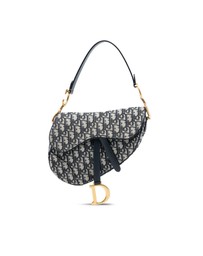 Pre-Loved by Azura Reborn - Pre-Loved Oblique Canvas Saddle Bag