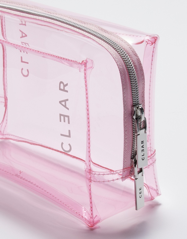 CEE CLEAR - Small Blush Cosmetic Case