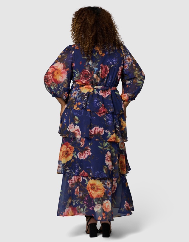 Pink Dusk by Curve Project - Temptress Maxi Dress