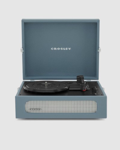 Crosley Voyager Bluetooth Portable Turntable - Washed Blue