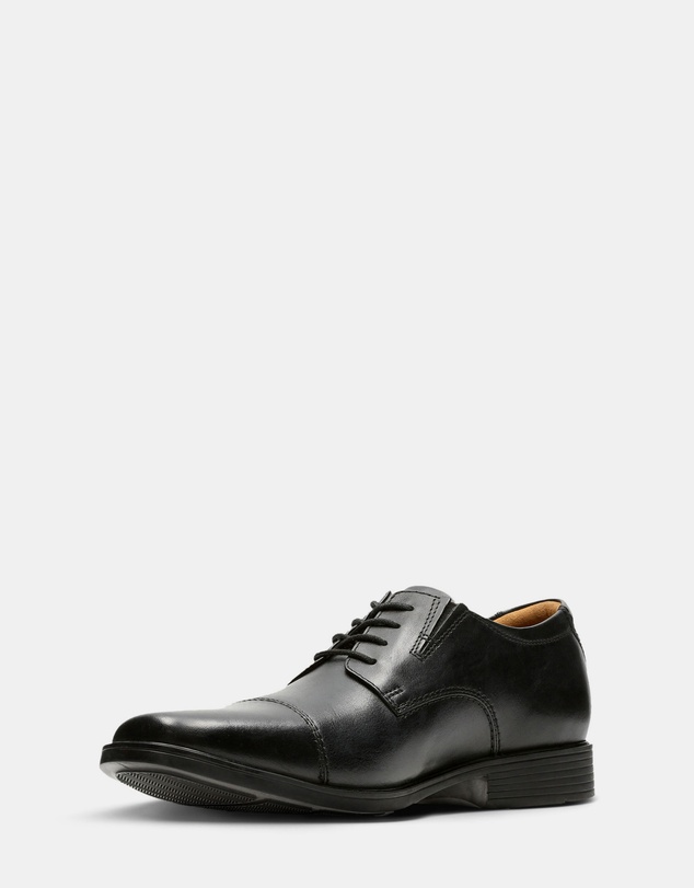 Clarks - Tilden Cap Black