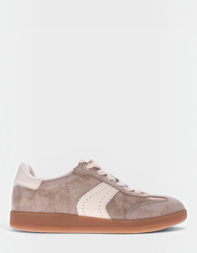 Mia Vita - Ramona II Lace-Up Casual Sneaker - Dark Taupe