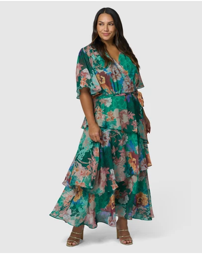 Pink Dusk by Curve Project - Hypnotic Maxi Dress