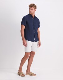 Sportscraft - Short Sleeve Linen Shirt
