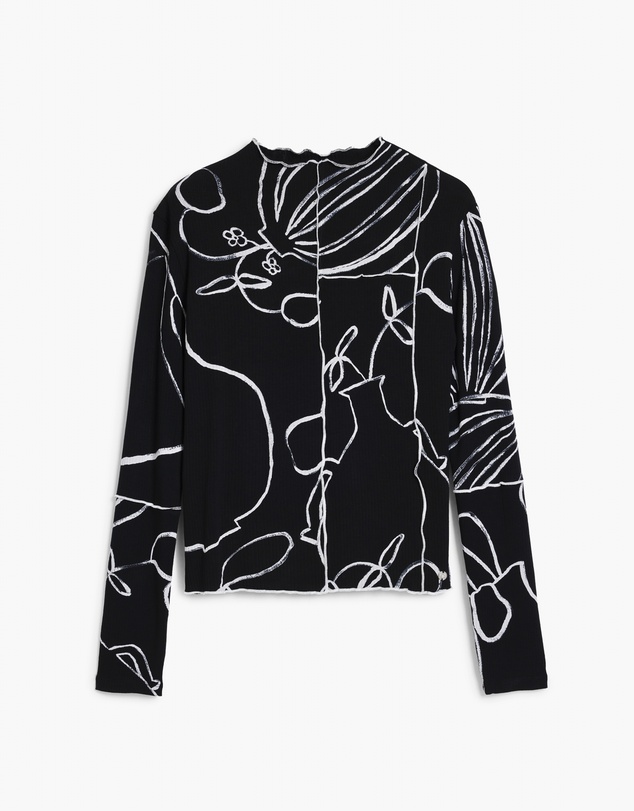 Desigual - Vase Silhouettes T-shirt