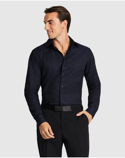 Tarocash - Anise Slim Floral Shirt