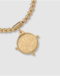 Von Treskow - Compass Frame Coin Bracelet