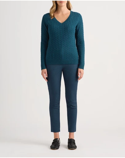 David Lawrence - Sarah Dogtooth Pants