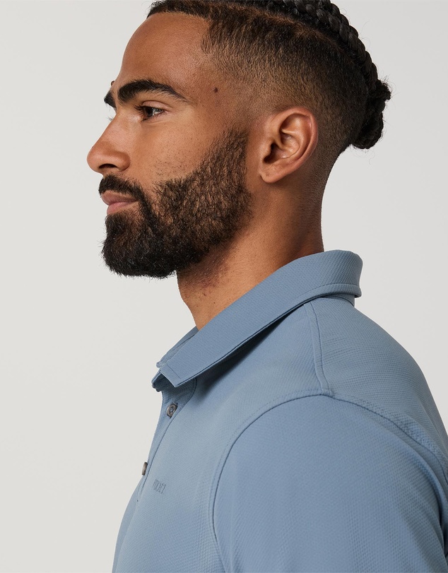 Vuori - SS Golf Polo New Fabric & Stripes