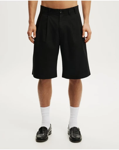 Cotton On - Super Baggy Pleated Short