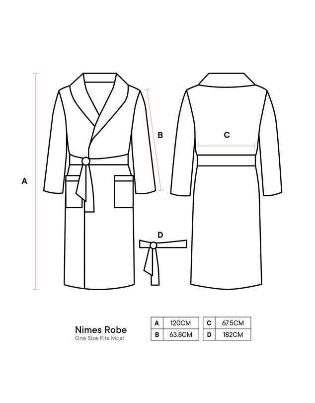 Linen House - Nimes Pure Linen Robe