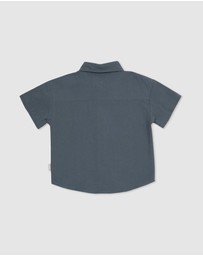 Olive & The Captain - Howdy Star Short Sleeve Polo - Babies-Kids