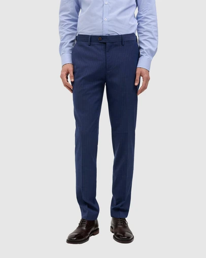 Politix - Nate Pinstripe Tailored Pant