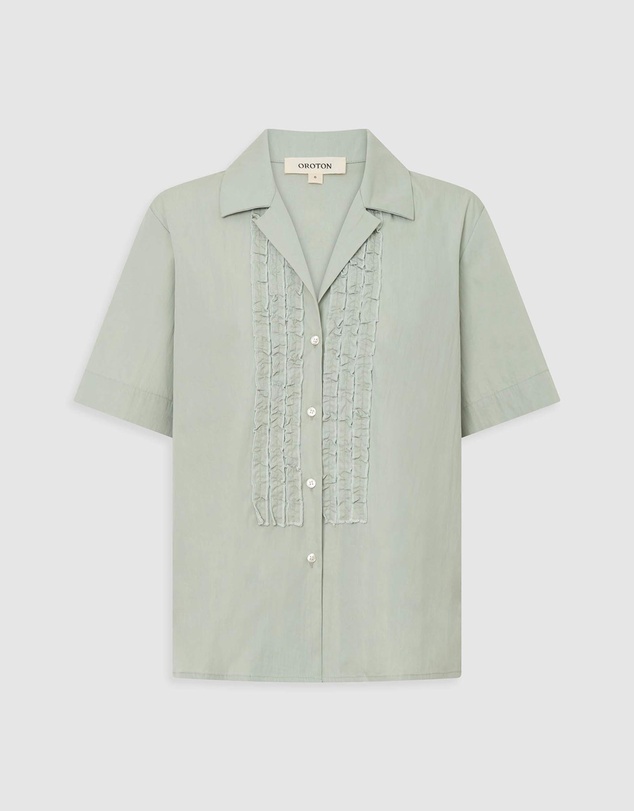 Oroton - Posy Ruffle Shirt