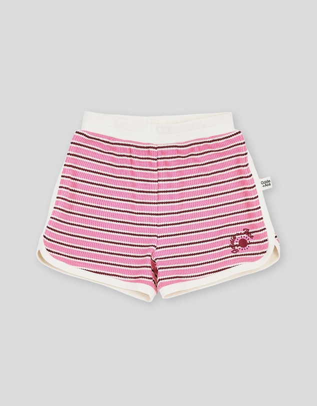 Goldie + Ace - Waffle Shorts - Babies-Kids