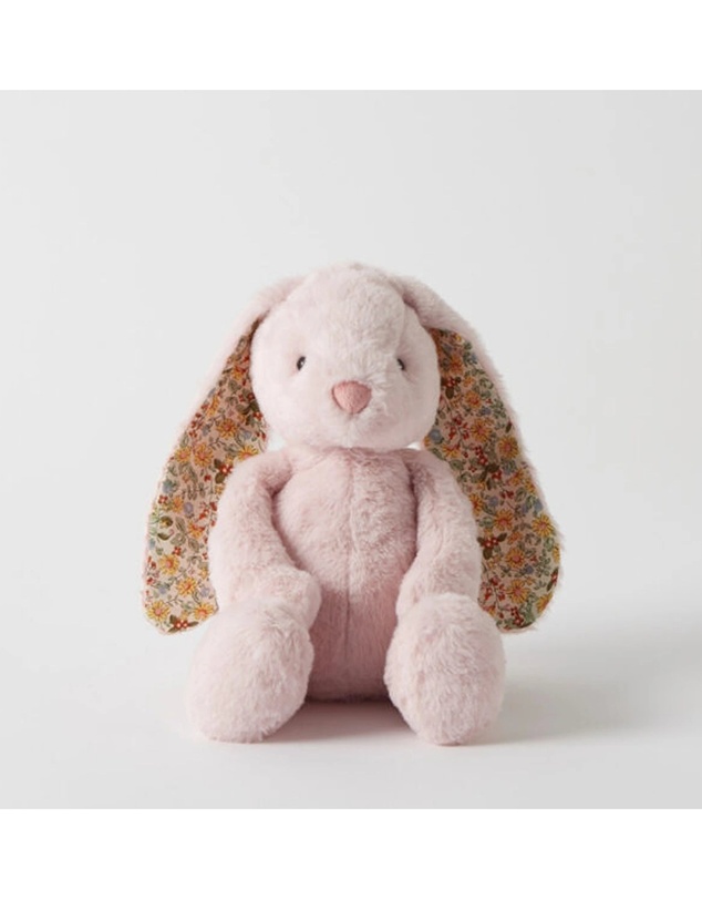 Jiggle and Giggle - Floral Pink Bunny Medium