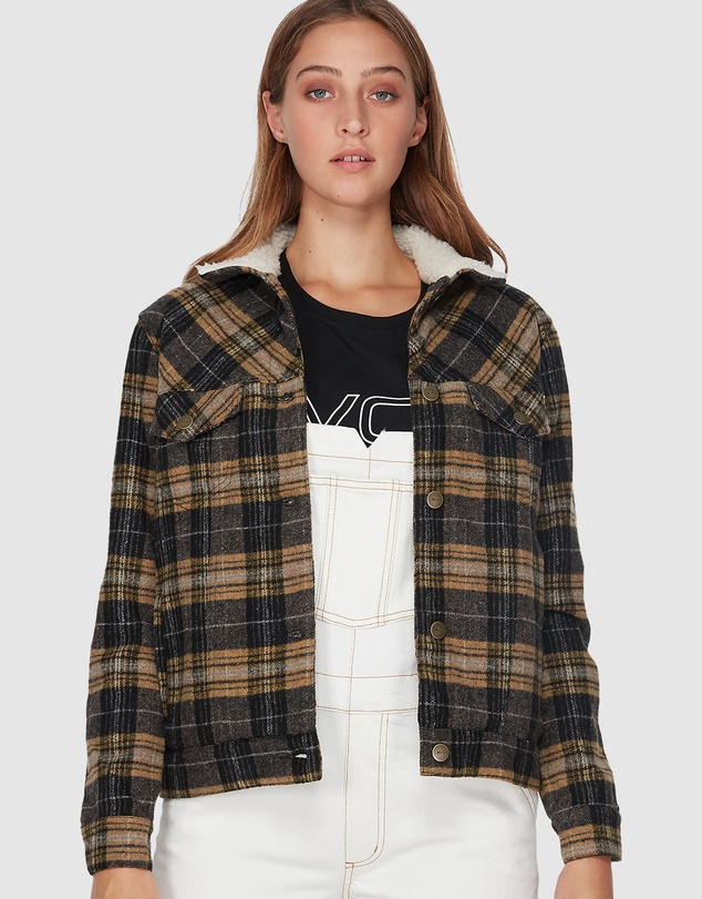 RVCA - Plaid Merc Jacket