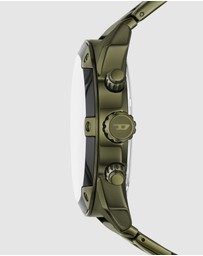 Diesel - Spiked Green Chronograph Watch
