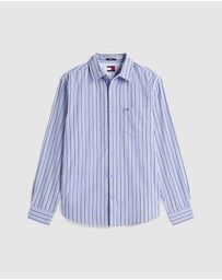 Tommy Jeans - Relaxed Stripe Twill Shirt