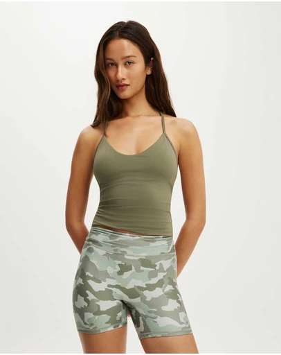 Cotton On Body Active - Ultra Soft V Neck Racer Back Tank