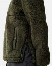 Hunter - Women's Tiorga 1/4 Zip Borg Fleece Kambaba