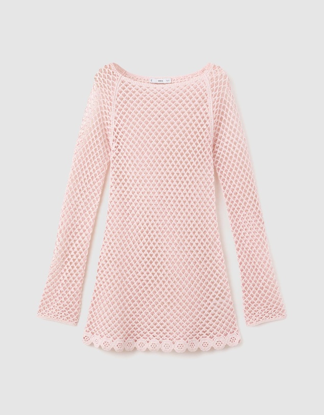 M.N.G - Crochet Short Dress