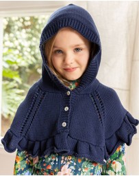 Alex & Ant - Sofia Shawl - Navy