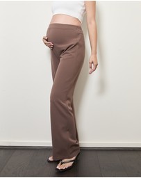Soon Maternity - Pull-On Wide Leg Pants