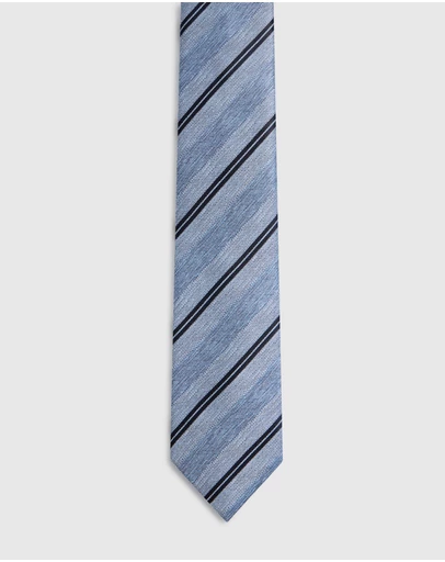 Oxford - Gabriel Stripe 7Cm Silk Tie