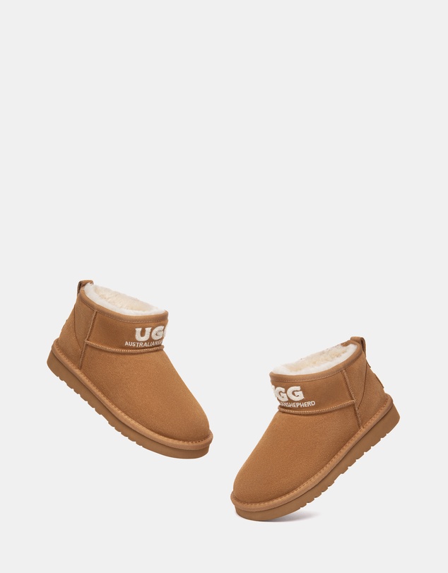 EVERAU - Australian Shepherd Ugg Helia Cow Suede Upper UGG Boots