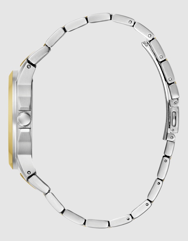 GUESS - GUESS Mens Two-Tone Analogue Watch